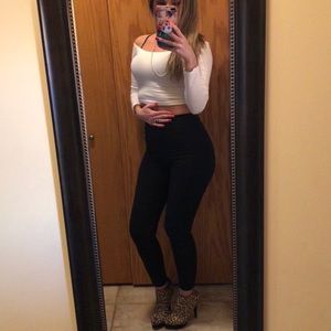 🔥🔥🔥❗️Elasticized Waist Skinny Pant❗️